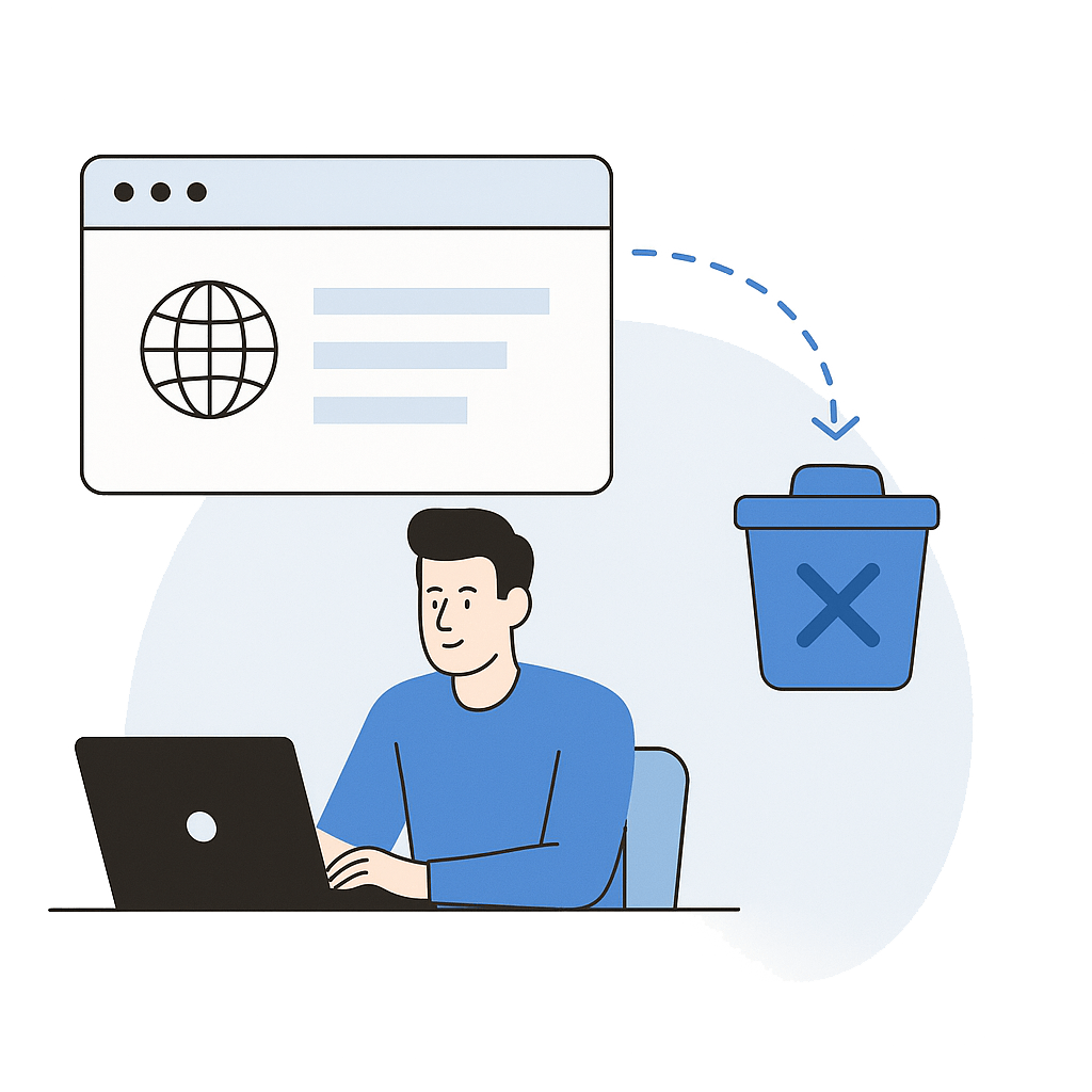 Full Domain Cache Clearing