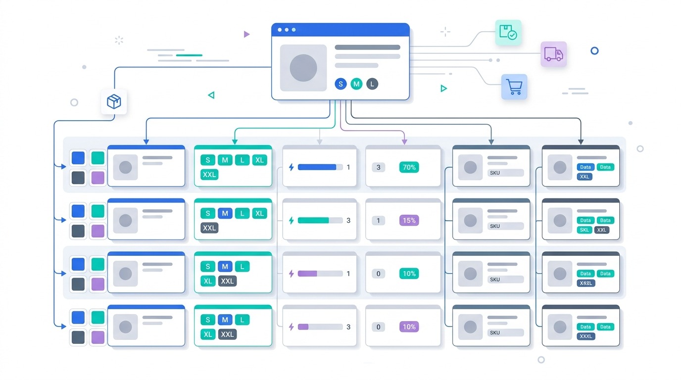 SuiteCommerce matrix item configuration
